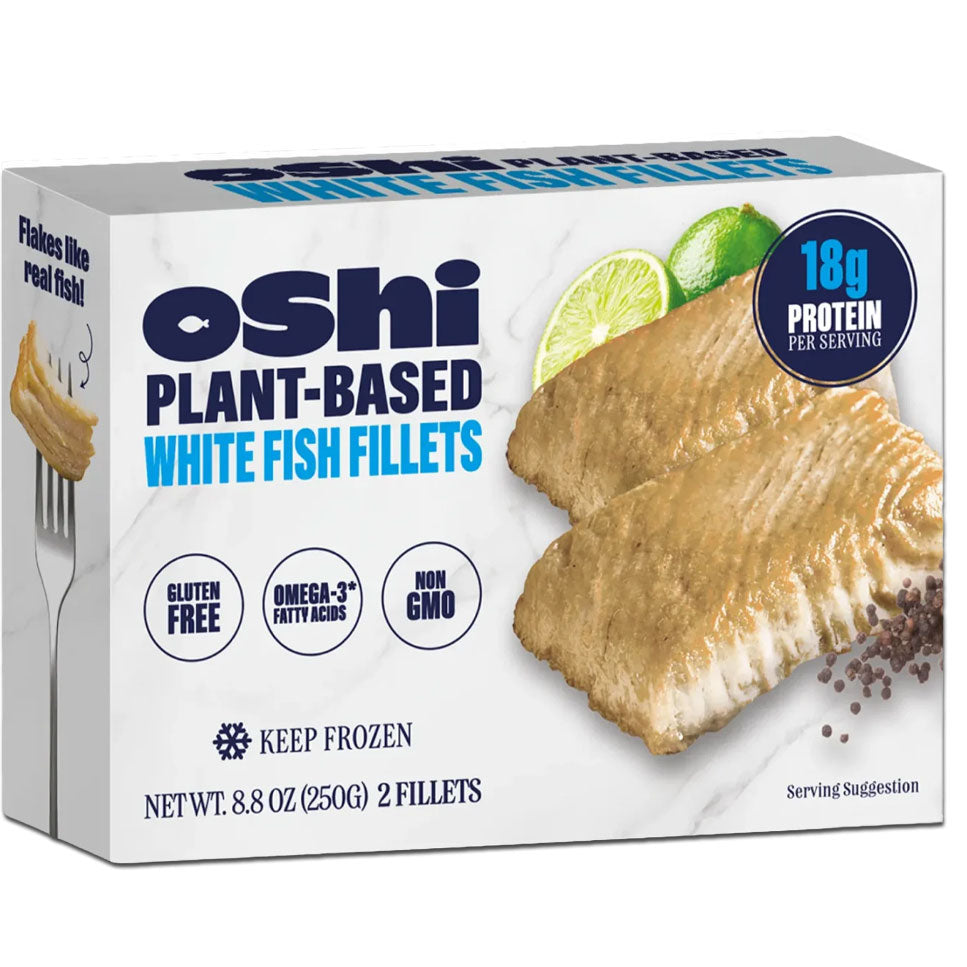 Oshi - Plant-Based White Fish Fillets, 2-pack, 8.8oz