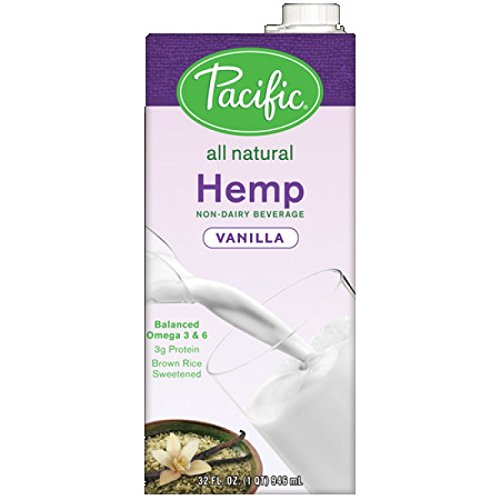 Pacific Foods Hemp Milk Vanilla 32 FO - Pack of 1