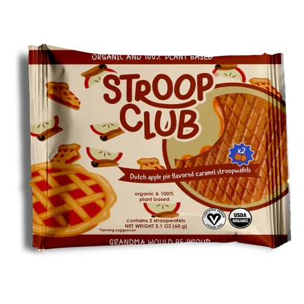Stroop Club - Apple Pie Caramel Stroopwafel, 2.1oz