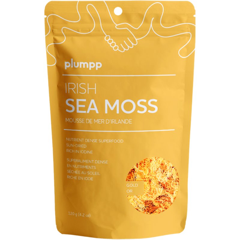 Plumpp Irish Sea Moss Gold 4.2 OZ - Pack of 1