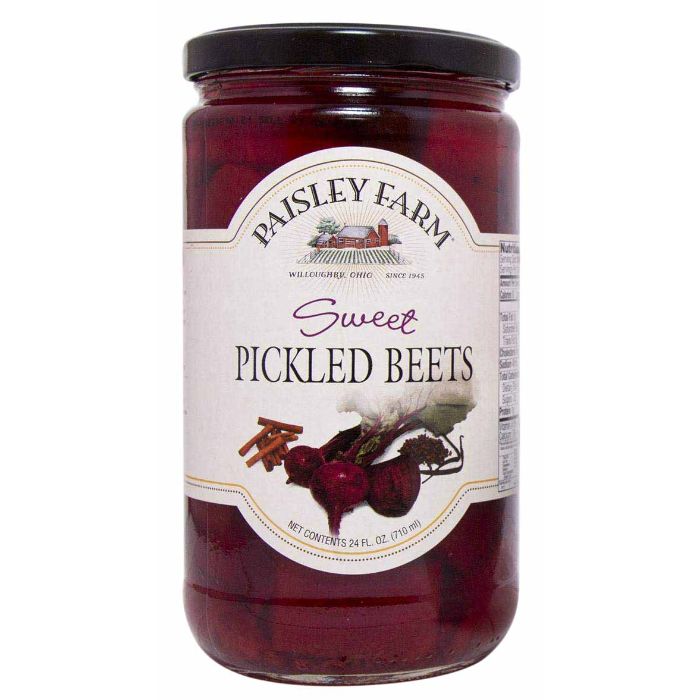 Paisley Farm Beets Sweet Pickled 24 Oz - Pack Of 6