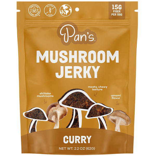 Pan's Mushroom Jerky - Multiple Flavors