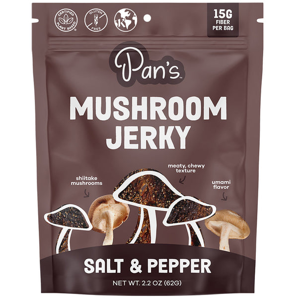 Pan's Mushroom Jerky - Multiple Flavors