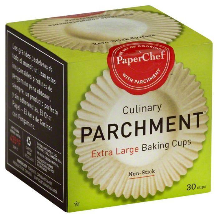 Paper Chef Parchment Cup Extra Large 30 Pc - Pack Of 12