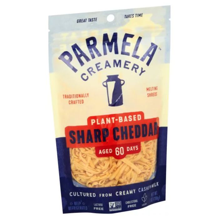 Parmela Creamery Nutcheese Cheddar Style 7 Oz - Pack Of 8