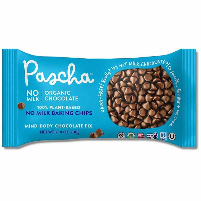 Pascha Baking Chip Chocolate Rice Milk 7 Oz - Pack Of 8