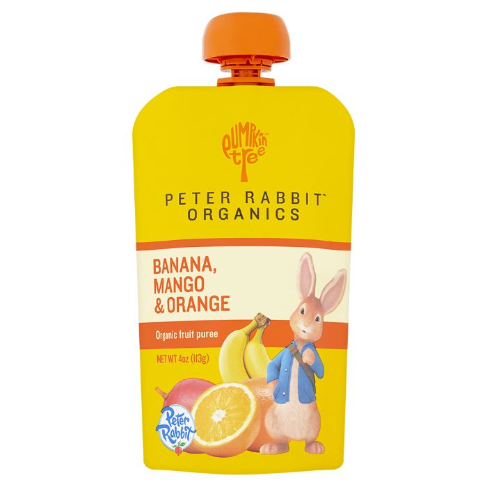 Peter Rabbit Baby Food Banana Mango 4 Oz - Pack Of 10