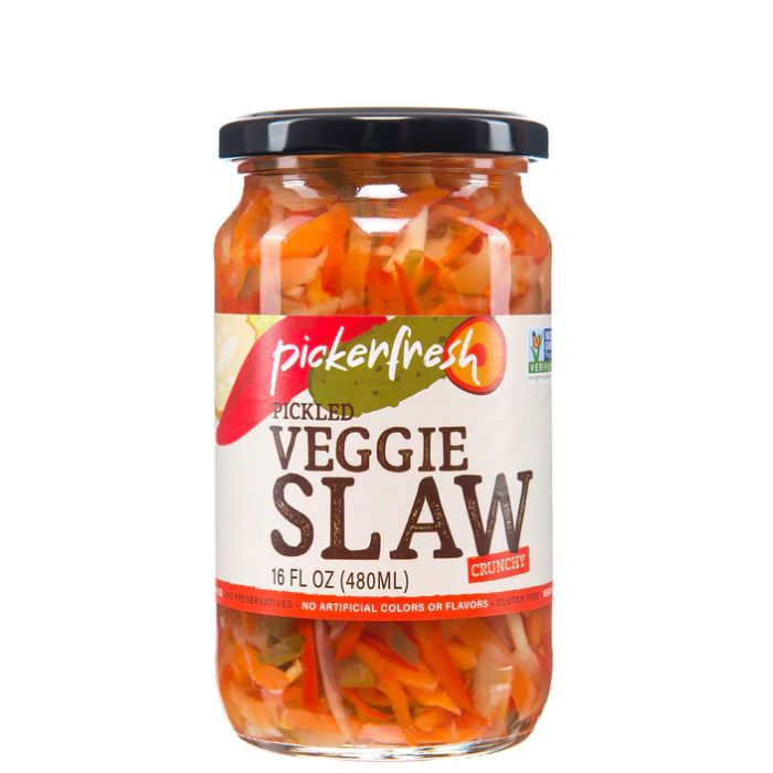 Pickerfresh Slaw Pickled Veggie 16 Oz - Pack Of 6