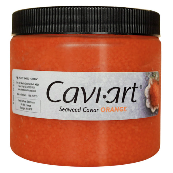 Cavi-Art Vegan Caviar Alternative, Foodservice Size Jar, 17.6oz | Multiple Flavors