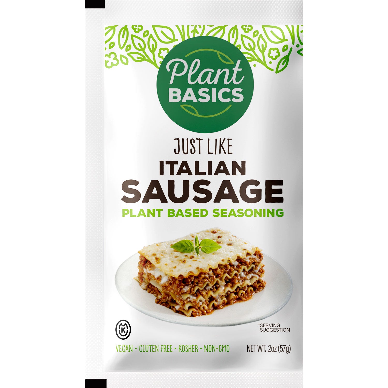 Plant Basics - Seasoning - Just Like Italian Sausage, 2oz