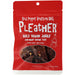 Pleather - Bold Vegan Jerky - Red Pepper Bourbon BBQ, 2oz