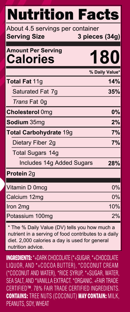 Lake Champlain - Vegan Salted Caramel Poinsettias, 5.2oz