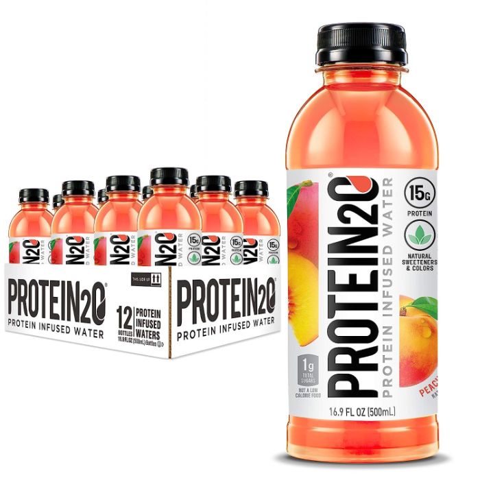 Protein2O Water Protein Peach Mango 16.9 Fo - Pack Of 12