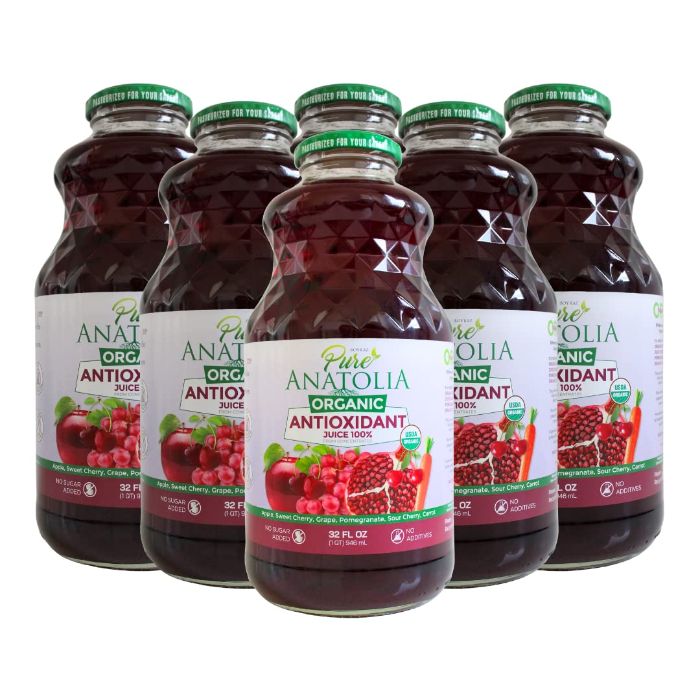 Pure Anatolia - Organic Antioxidant Juice Blend  32 Fo - Pack Of 6