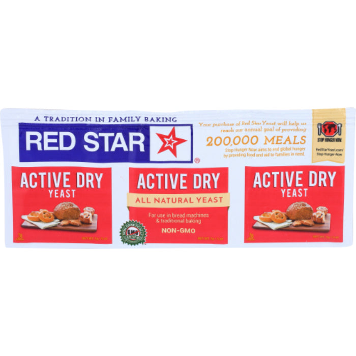 Red Star Active Dry Yeast Packets 3PK 0.75 OZ - Pack of 18