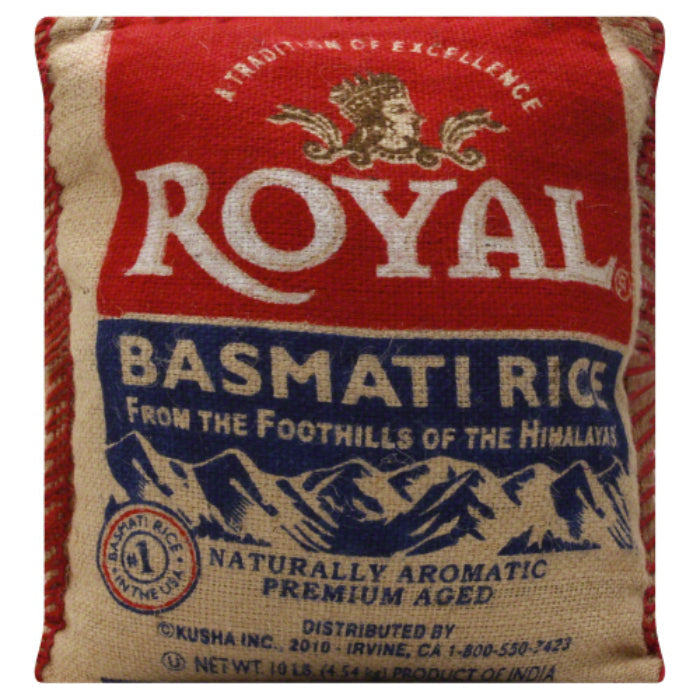 Royal Rice Basmati Poly Bag 10 Lb - Pack Of 1