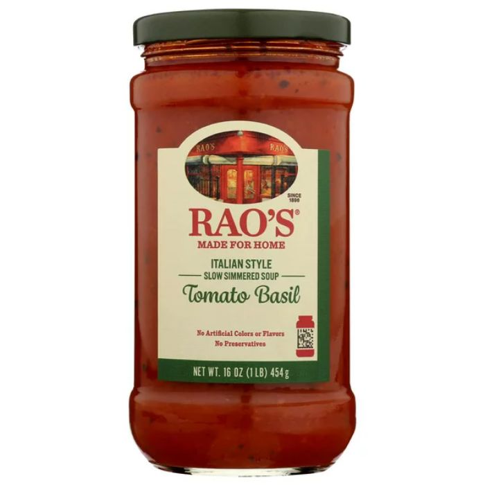 Rao’s Soup Ready to Eat Tomato Basil 16 Oz - Pack Of 6