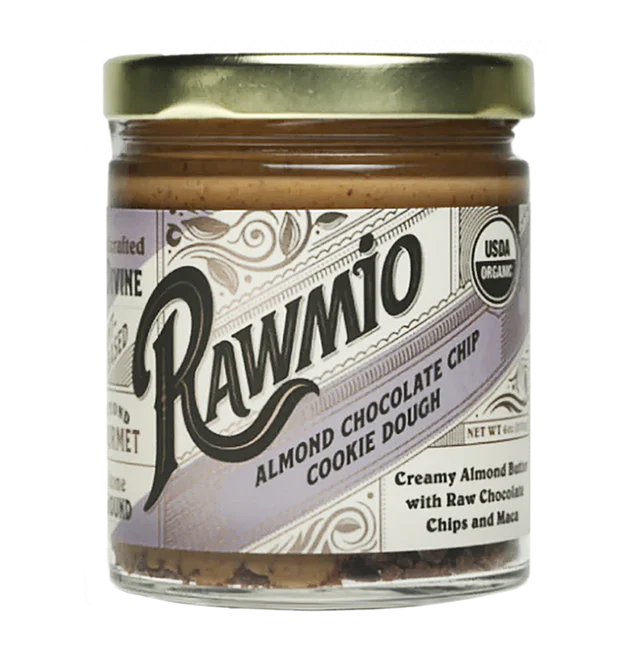 Rawmio - Almond Chocolate Chip Cookie Dough Spread, 6oz