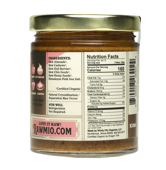 Rawmio - Almond Superfoood Spread, 6oz
