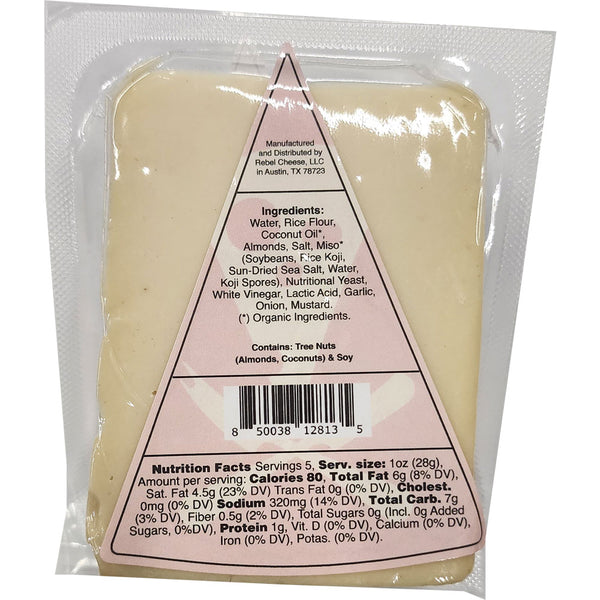 Rebel Cheese - Plant Based Gruyere, 5oz