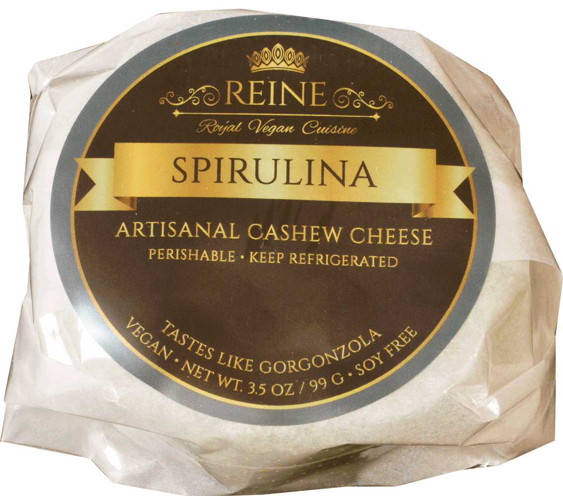 Reine Artisan Vegan Cheese - Spirulina