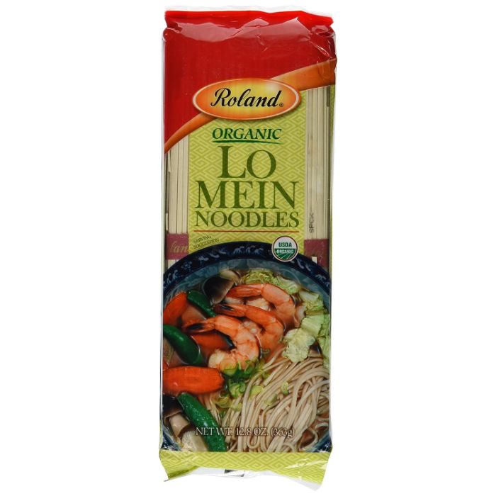 Roland Organic Lo Mein Noodles 12.8 Oz - Pack Of 30