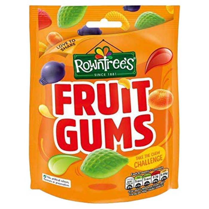 Rowntree’s - Fruit Gums Pouch, 5.3oz