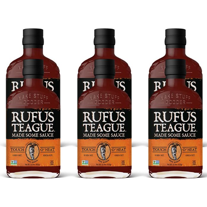 Rufus Teague Sauce Bbq Touch O Heat 15.25 Oz - Pack Of 6