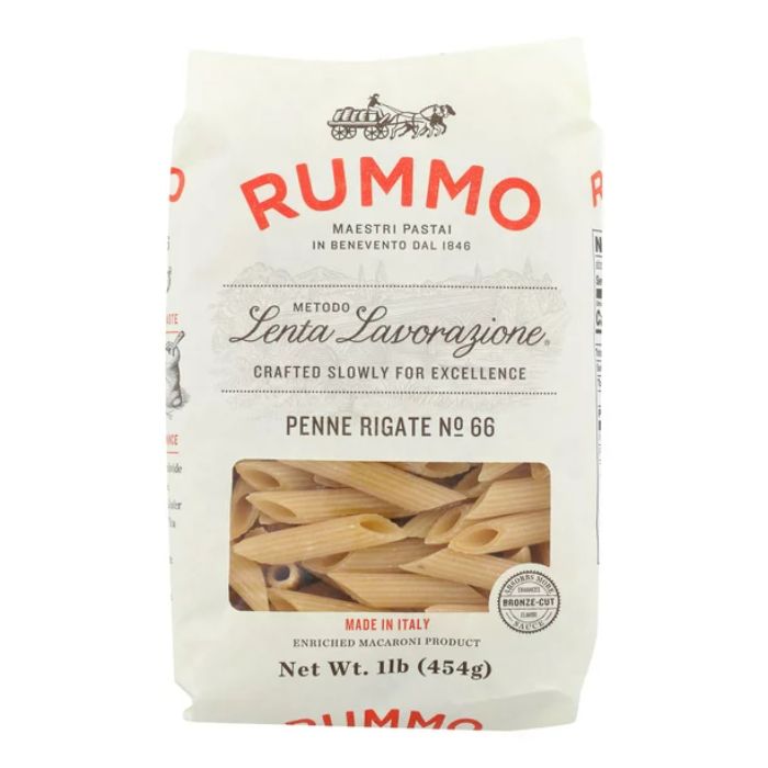 Rummo Pasta Penne Rigate 16 Oz - Pack Of 12