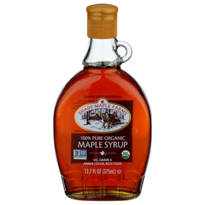 Shady Maple Farm Syrup Amber Rich Taste Org 8 Oz - Pack Of 1