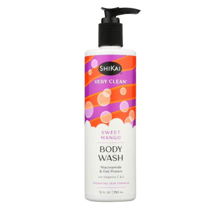 Shikai - Body Wash, Sweet Mango, 12 Fl Oz - Pack of 1