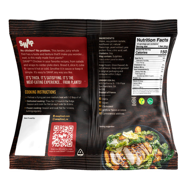 SWAP - Plant-Based Chicken - Original, 31.7oz