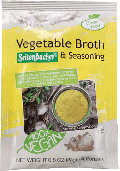 Seitenbacher - Vegetable Broth and Seasoning, 0.8oz packet