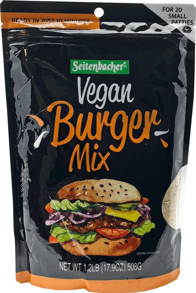 Seitenbacher - Vegan Burger Mix, 17.9oz