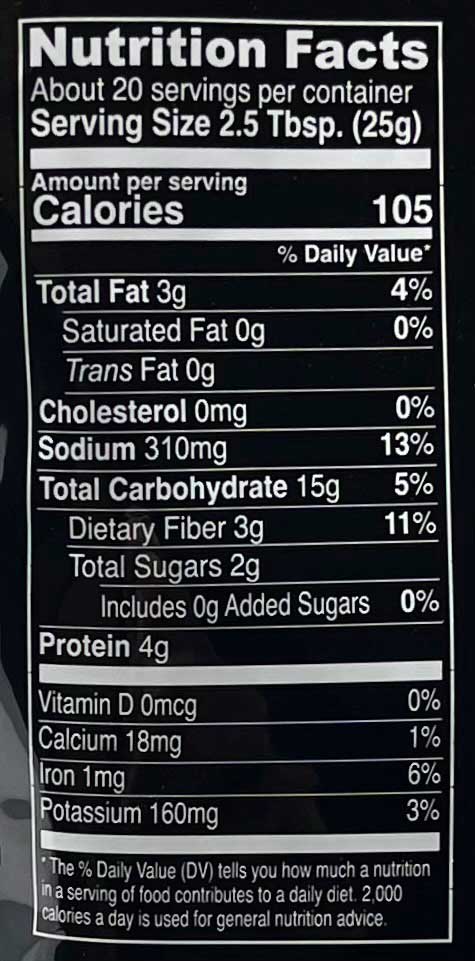 Seitenbacher - Vegan Burger Mix, 17.9oz