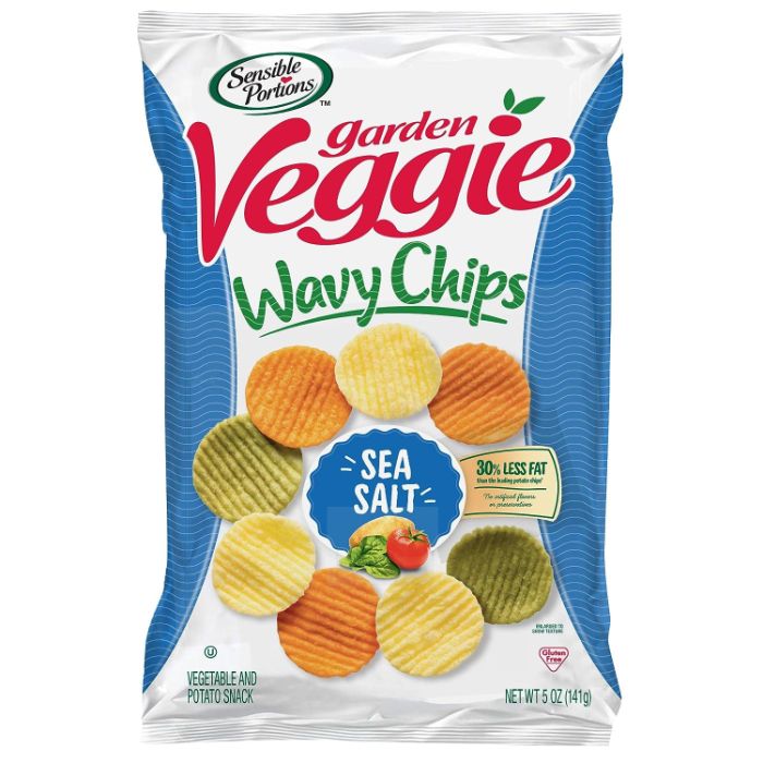 Sensible Portions Chip Veggie Sea Salt 5 Oz - Pack Of 12