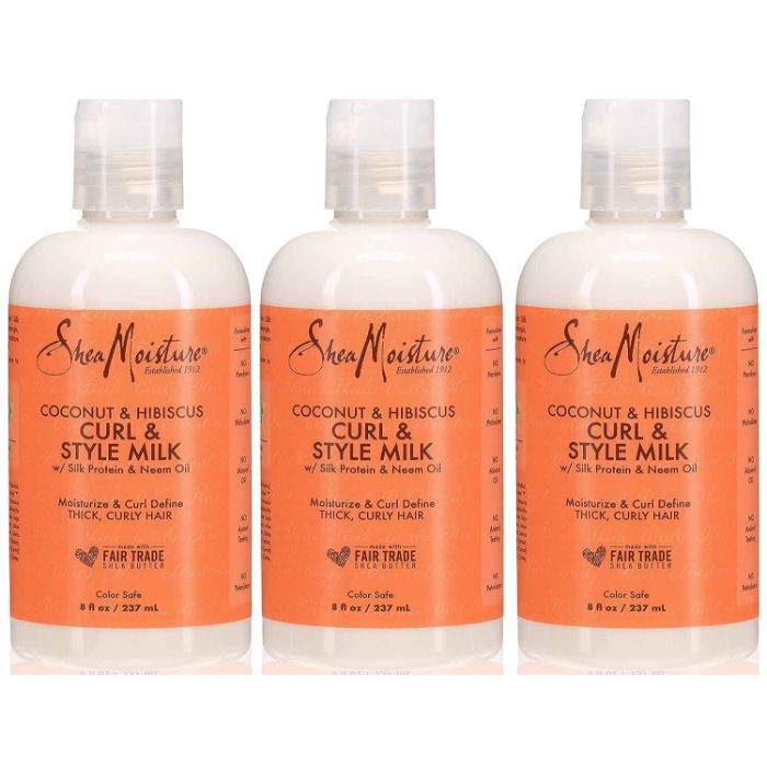 Sheamoisture Moisture Hair Curl & Style 8 Oz - Pack Of 3