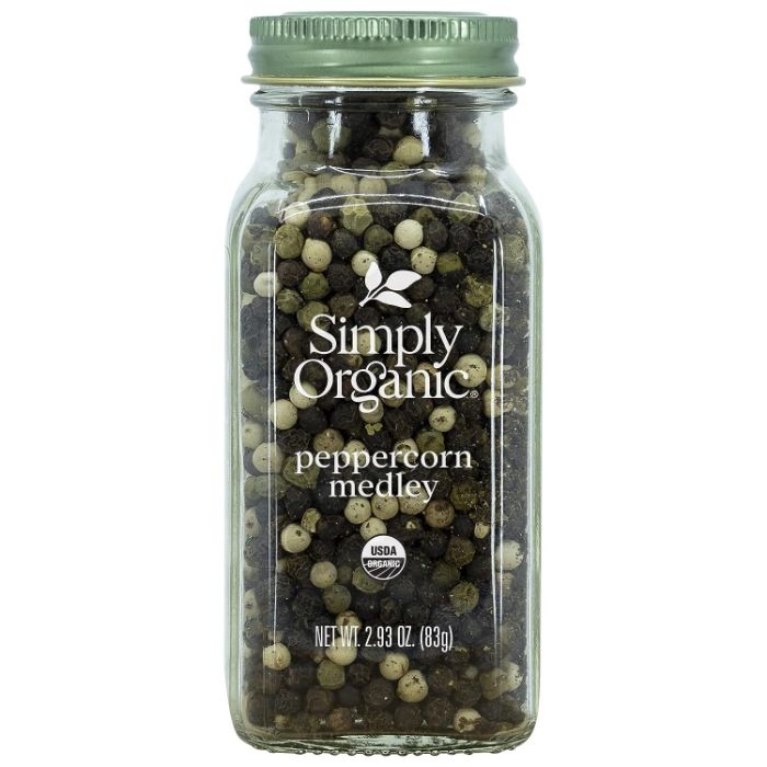 Simply Organic - Seasoning Peppercorn Medley, 2.93 Oz - Pack of 6