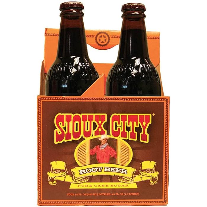 Sioux City - Soda 4pk Root Beer, 48 Fl Oz - Pack Of 6