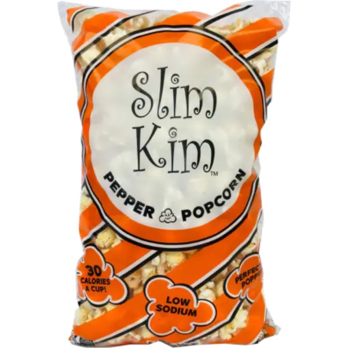 Slim Kim - Popcorn Pepper & Salt, 6 Oz - Pack Of 8