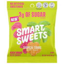 SmartSweets - Tropical Sours Gummy Candy, 1.8oz