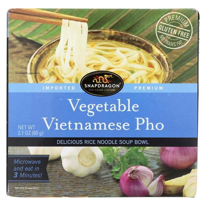 Snapdragon - Pho Bowl Veg Vietnamese 2.1 OZ - Pack of 6