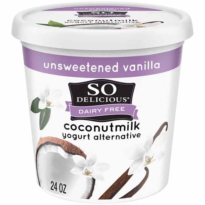 So Delicious - Yogurt Coconut Vanilla Unsweetened, 24 oz | Pack of 6