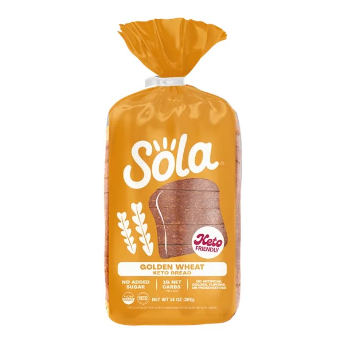 Sola Bread - Golden White Wheat, 14 oz | Pack of 6