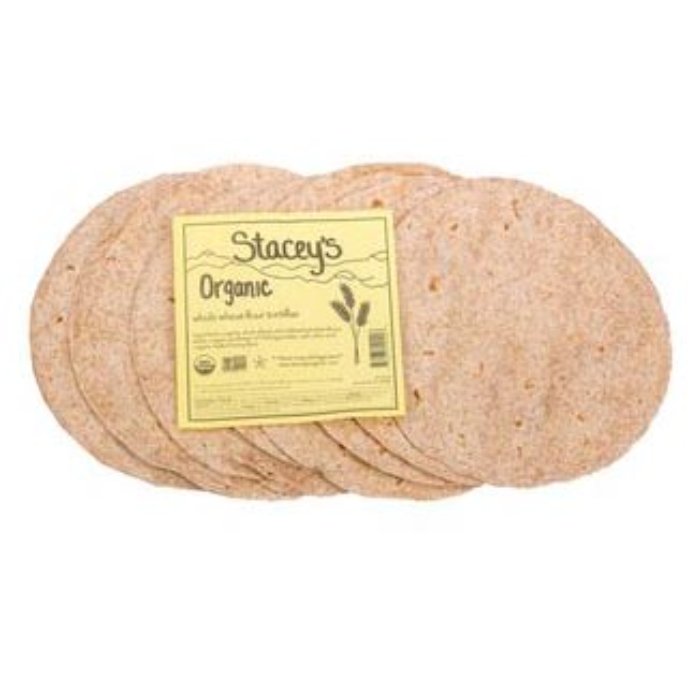 Stacey's Organic Whole Wheat Tortillas 17 Oz - Pack Of 12