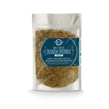 Chia Leah - Maple and Olive Oil Quinoa Sprinkle with Flax, 5oz