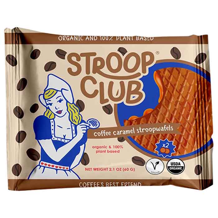 Stroop Club - Coffee Caramel Stroopwafel, 2.1oz