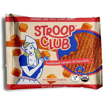 Vegan Stroopwafels by Stroop Club - Classic, 2 pack