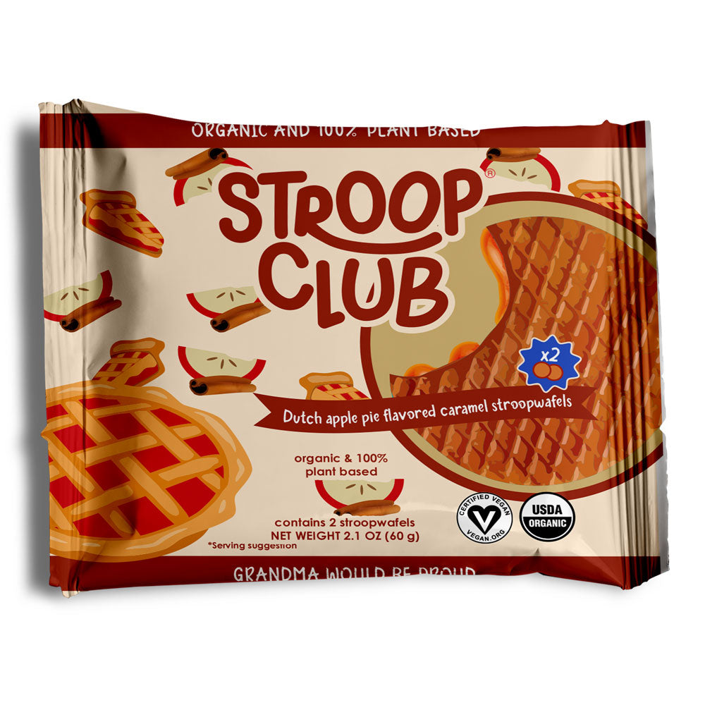 Stroop Club - Apple Pie Caramel Stroopwafel, 2.1oz