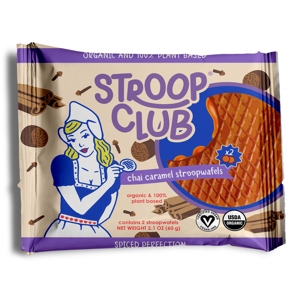 Stroop Club - Chai Caramel Stroopwafel, 2.1oz